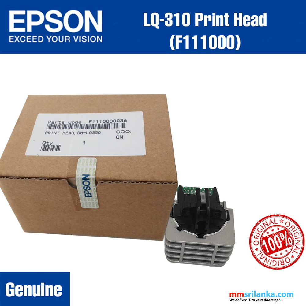 Original Epson Lq 310 Printer Head 6162
